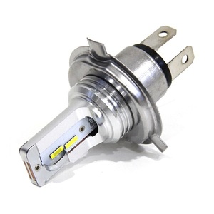 車検対応 ホンダ スーパーカブ110 ja10 12V H4 Hi/Lo LEDヘッドライト バルブ バイク用 ファンレス 1灯分 消音 2000lm 純正交換 6500K