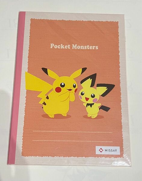 NISSAY Pocket Monsters ノート 1冊 & ファイル 10枚