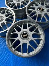 WISER BBS 17インチ5穴PCD114.3 RG211 2本8J GR213 2本9J オフセット38 中古アルミホイール4本セット_画像3