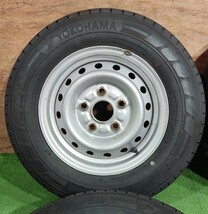 165/80R13（94/93N　LT）YOKOHAMA/ブルーアースVAN　RY55【2022年】ダイハツスチール　13×5J　5H/114.3　★タウンエース★など_画像2