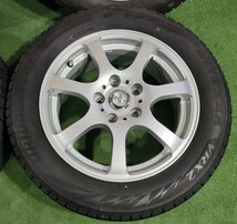 205/55R16 BRIDGESTONE VRX2【2本/2017年 　2本/2018年】(社外アルミホイール) 16X6.5J ET50 5H/114.3 4本セット！アクセラスポーツ等に_画像4