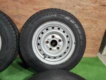 165/80R13（94/93N　LT）YOKOHAMA/ブルーアースVAN　RY55【2022年】ダイハツスチール　13×5J　5H/114.3　★タウンエース★など_画像5