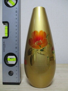 K88-101W　花瓶　花器　プラスチック　ハゲ有　中古　（C2-上）