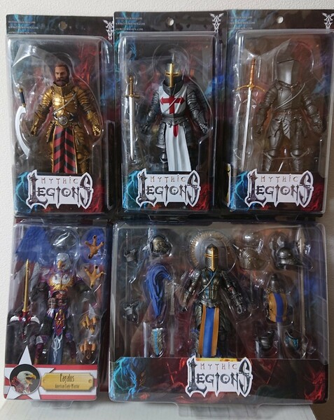 ◆即決新品・送料無料「Mythic Legions・騎士5体セット」◆