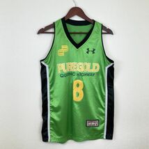 吸水速乾 機能性繊維 UNDER ARMOUR アンダーアーマー タンクトップ バスケットボール メンズ グリーン ブラック HARD WOOD CLASSICS_画像1