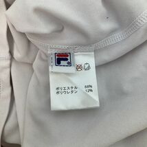 FILA GOLF フィラ ゴルフ レディース 長袖 Tシャツ カットソー ハート 柄 ホワイト 白色 Mサイズ スポーツ ウェア 機能性繊維 吸水速乾_画像5