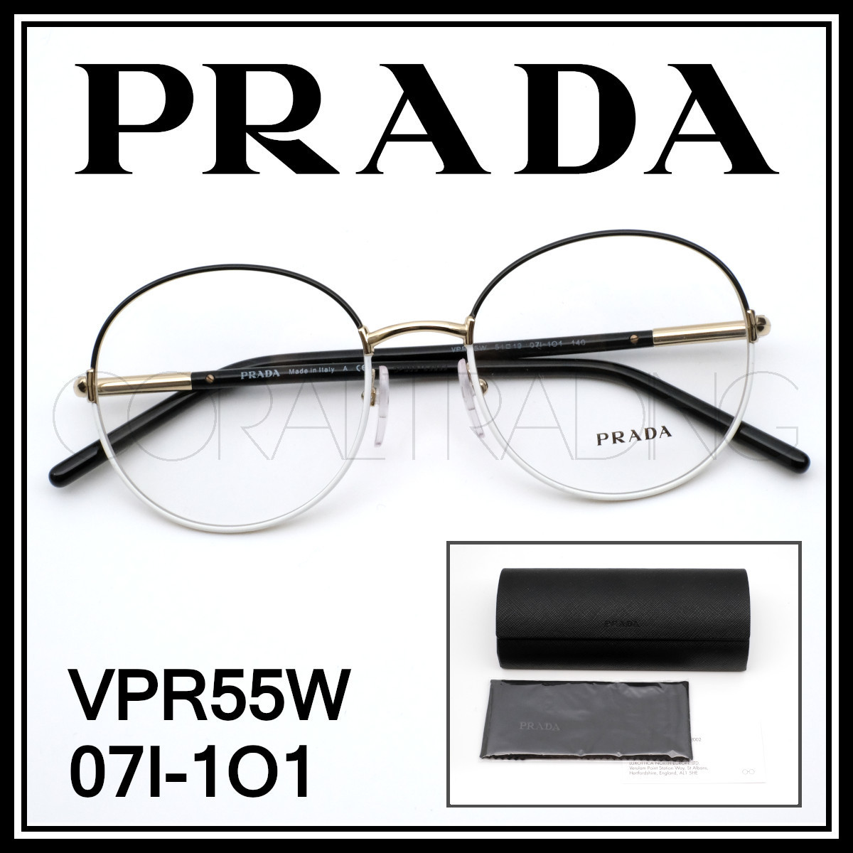 安心の2年間メーカー正規保証付き 定価49 500 正規品 新品 PRADA