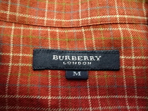 ■0625■バーバリー BURBERRY LONDON 長袖シャツ M 三陽商会●_画像2