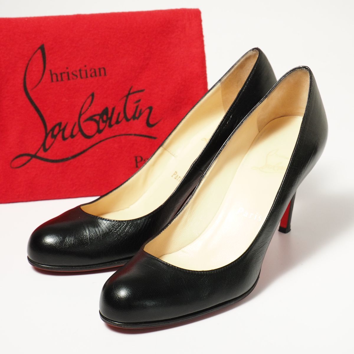 おしゃれ】 Christian Louboutin 37.5 パンプス クリスチャンルブタン