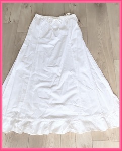 And A And A new goods unused frill long skirt waist rubber 13800 jpy 