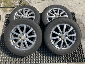 MANARAY SPORT 175/70R14 5.5J +45 PCD100 アルミホイール4本セット