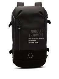 レシート付 国内正規品 新品 7 MONCLER FRAGMENT HIROSHI FUJIWARA バックパック Black モンクレール フラグメント 藤原ヒロシ リュック 黒