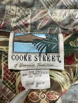 COOKE STREET ハワイ製 ワンピース S アロハシャツ コットン USA ハワイアン_画像10