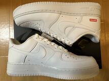 27.5cm Supreme Nike Air Force 1 Low SP White シュプリーム ナイキ エア フォース 1 エアフォース1 ロー ホワイト 白 スニーカー_画像5