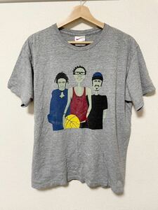 ★超稀少 NIKE BASKETBALL vintage Tee 90s XL L Tシャツ 霜降りグレー BerBerJin USA アメリカ製 白タグ 赤タグ 芸者 風車 JORDAN★