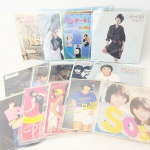 レコード 邦楽 おまとめ14枚 C-C-B/少年隊/ゴダイゴ/桜田淳子/ツイスト/ピンク・レディ/高田みづえ/岩崎宏美他 EP盤 中古品 現状品 S1897