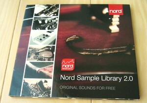 DVD Nord Sample Library 2.0 ORIGINAL SOUNDS Nord electro 5D sample library Nord Sound Manager Editor