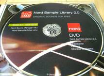 DVD Nord Sample Library 2.0 ORIGINAL SOUNDS Nord electro 5D サンプル ライブラリー Nord Sound Manager Editor_画像4