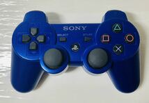 DUALSHOCK3 デュアルショック3 メタリックブルー （ PS3 ゲーム PlayStation3 SONY ソニー）_画像1