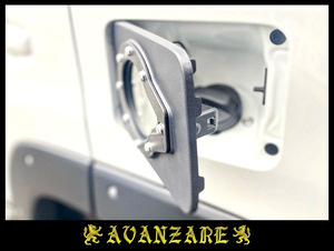 ≪AVANZARE≫ MR52／MR92 ハスラー ☆ フューエル ガラスリッド (強化ガラス製) 給油口カバー ／ 純正交換タイプ