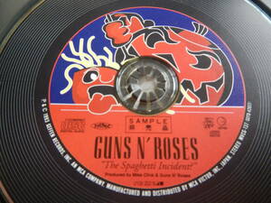 [ obi CD] gun z Anne draw zez(MVCG137spageti in sitento the first times PROMO sample MCA Victor 1993 year GUNS&ROSES/THE SPAGHETTI INCIDENT?)