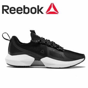 リーボック　Reebok　ソールフューリー スニーカー　ブラック　軽量　スポーツ　ランニングシューズ　靴