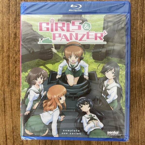 新品　ガールズ&パンツァー　OVA シリーズ 北米版　輸入版 海外版　ブルーレイ Girls and Panzer Blu-ray 02