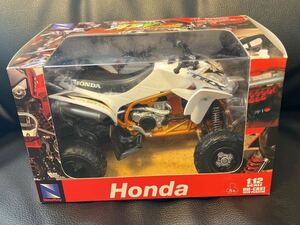 1/12 HONDA TRX450R 本田 ホンダ ダイキャストバイク ミニカー オートバイ 完成品 オフロードバイクATV 四輪バギー 4輪 NEWRAY ニューレイ