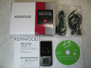 MG-G708 黒 8GB MEDIAkeg KENWOOD JVCケンウッド 【中古 動作品】