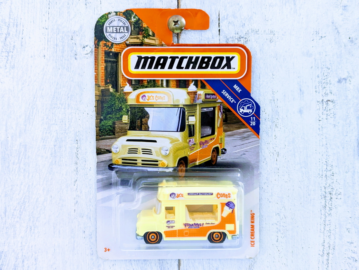 売れ筋商品 アイスクリーム移動販売車 (希少品)マッチボックス 移動