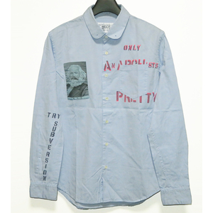 PEEL&LIFT × fragment ThePool 青山限定 アナーキーシャツ M 新品同様 ピールアンドリフト フラグメント AFFA アンダーカバー