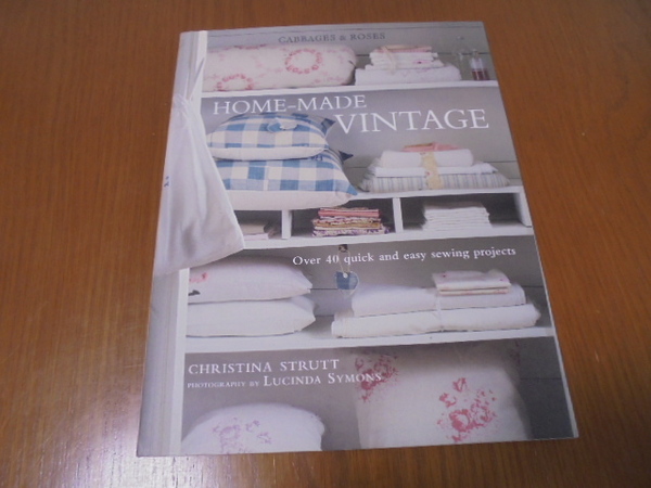 洋書ヴィンテージファブリックでホームメイド Home Made Vintage クリスティーナ・ストラット Cabbages & Roses