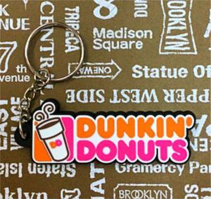  Raver кольцо для ключей | Dan gold пончики Dunkin' Donuts брелок для ключа american смешанные товары машина мотоцикл аксессуары мелкие вещи ключ симпатичный стиль 