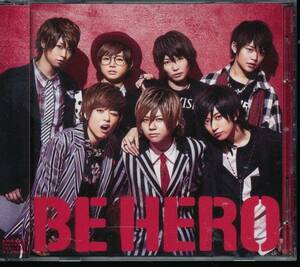 風男塾/BE HERO(初回盤A)★CD+DVD(中野腐女子シスターズ腐男塾)