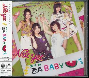 ノット・イェットNot yet/週末Not yet★西瓜BABY TYPE-C★CD+DVD★★大島優子/北原里英/指原莉乃/横山由依/AKB48★