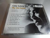 LOU LEVY TRIO　　　　 ルー-レヴィ　　　MY OLD　 FLAME_画像2