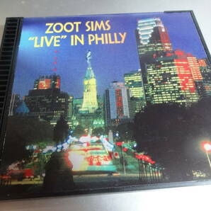 ZOOT SIMS　　　　　　 ズート・シムズ 　　　LIVE IN PHILLY