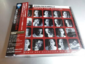 JOHN PIZZARLLI　　　　ジョン・ピザレリ　　 MEETS THE BEATLES 帯付き国内盤