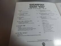  SUGARFOOT シュガーフット” SUGAR KISS 帯付き国内盤　高音質　SHM-CD_画像4