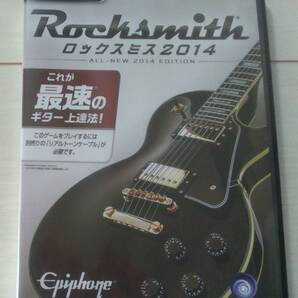 【匿名発送・追跡番号あり】 ロックスミス 2014 PCソフト ケーブルなし rocksmith 使用状況不明