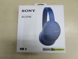 ソニー SONY WH-CH710N(L) ブルー ワイヤレスヘッドホン Bluetooth