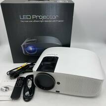 【未検品通電確認済み】LED Projector プロジェクター 高画質 PSE認証/Y6570-W_画像1