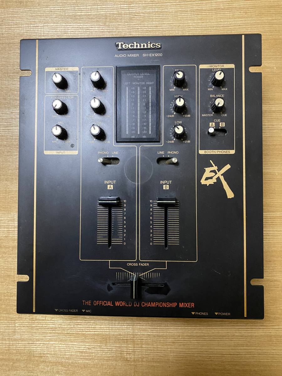 ☆超目玉】 Technics テクニクス DJミキサー SH-EX1200 DJ機器