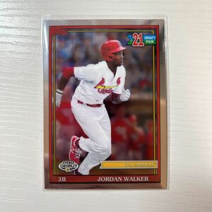 2021 Topps Pro Debut Jordan Walker chrome