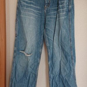 Polo Jeans(Ralph Lauren)ダメージジーンズ　33インチ