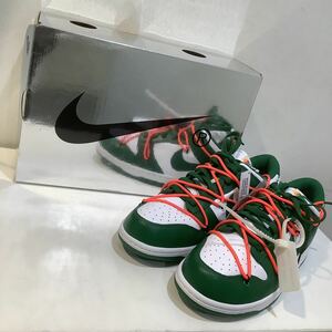 NIKE ナイキ CT0856-100 OFF-WHITE Dunk Low White/Pine-Green オフホワイト ダンク ロー ホワイト パイン グリーン サイズ29cm 601842