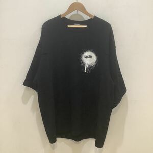 UNDERCOVER アンダーカバー ism イズム UI2B4804 ミニ裏毛 BIG TEE ビッグTシャツ ブラック サイズ4 605556