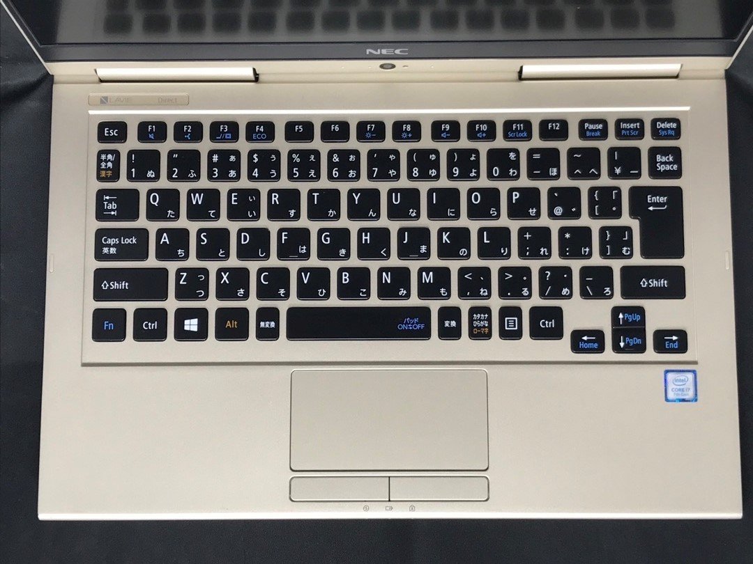 NEC】LAVIE Direct HZ PC-GN276W1GA Core i7-7500U メモリ8GB SSD256GB