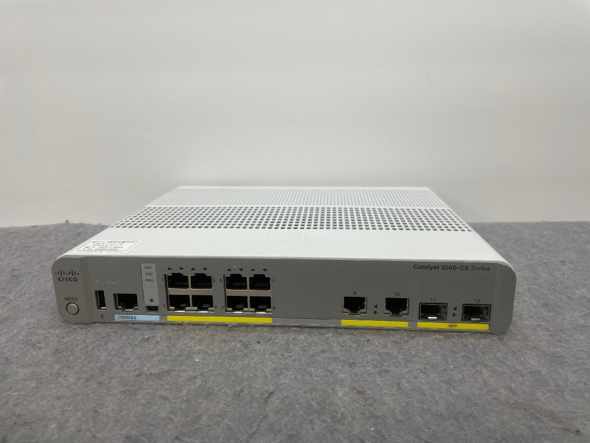 買得 CISCO WS-C3560CG-8TC-S 2個 まとめ売り PC周辺機器 - maxime