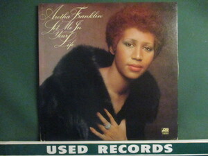 ★ Aretha Franklin ： Let Me In Your Life LP ☆ (( 「Until You Come Back To Me」、74年No.1Hit!!「I'm In Love」収録